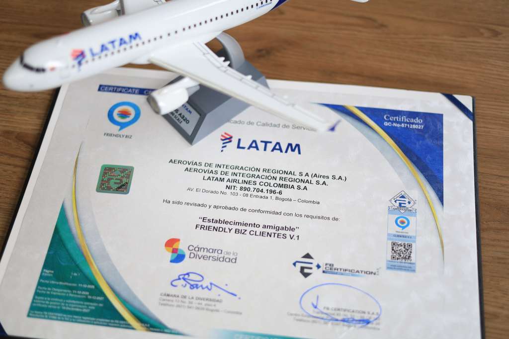 LATAM Airlines Colombia, aerolínea sostenible