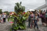 Las imágenes que dejó el Festival de las Flores en Antigua, Guatemala