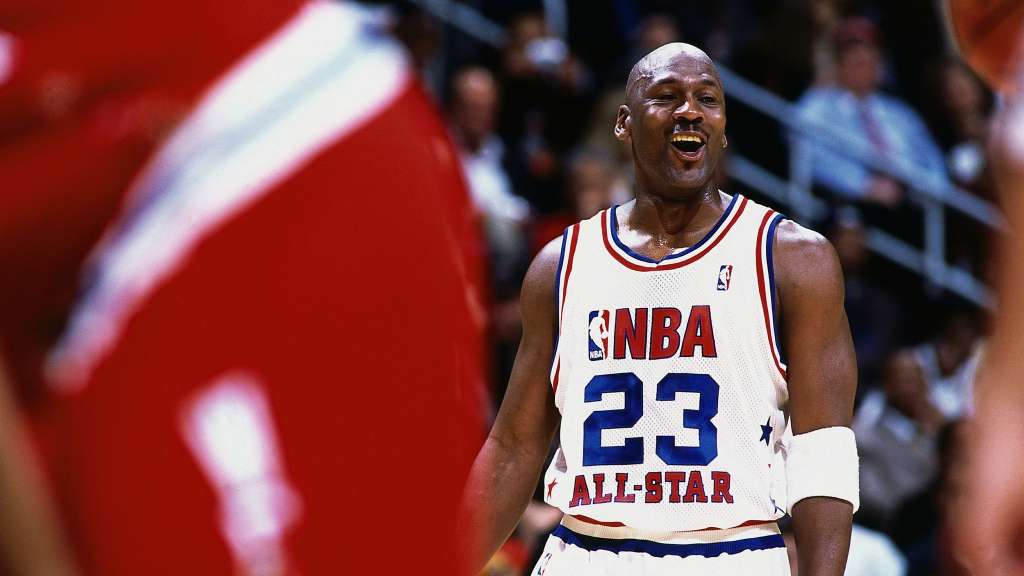 Michael Jordan, el máximo ícono del All Star Game de la NBA.
