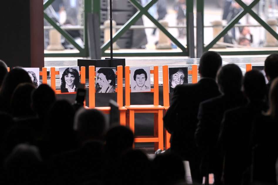 El año pasado se conmemoraron los 30 años de la tragedia del Palacio de Justicia. Ese día, el presidente Santos pidió perdón a las víctimas, por orden de la Corte Interamericana. / Andrés Torres - El Espectador