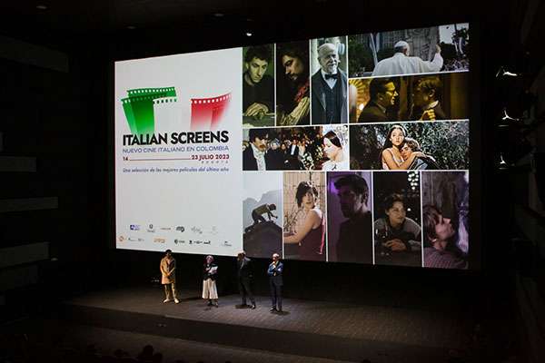 Imagen de archivo de la inauguración de la primera edición de Italian Screens en Bogotá.