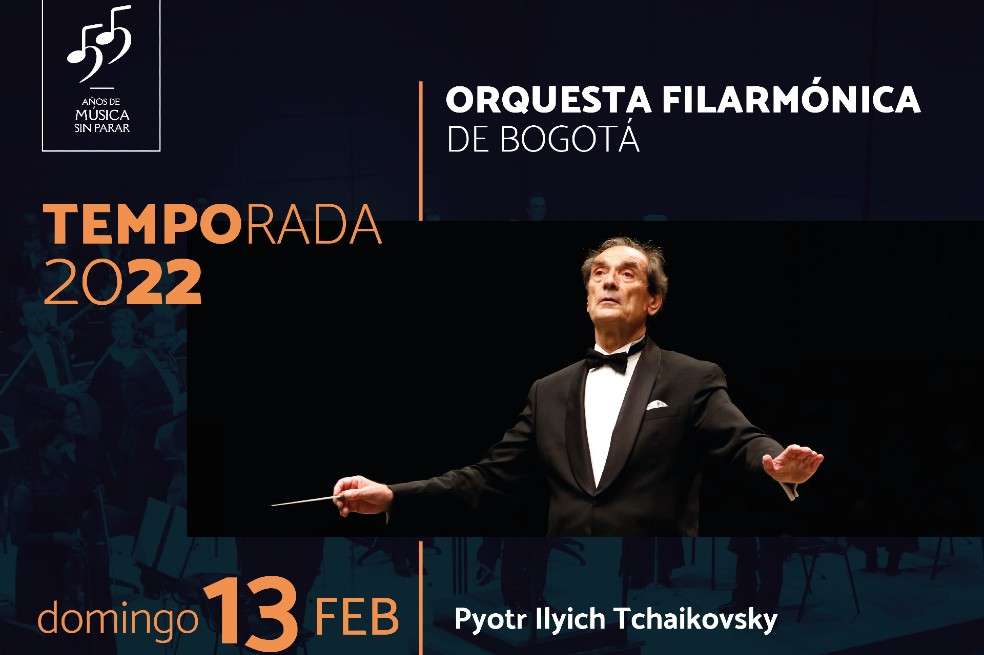 La Orquesta Filarmónica de Bogotá interpretará las obras Suite del Lago de los cisnes - Última escena del ballet y la Sinfonía No. 4. Bajo la dirección del maestro Emil Tabakov, de Bulgaria.