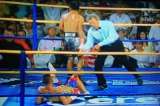 Luis de la Rosa no pudo ganar el título mundial del peso mínimo de la OMB