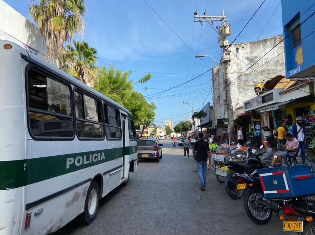 El atentado en el centro de Barranquilla dejó 14 personas heridas.
