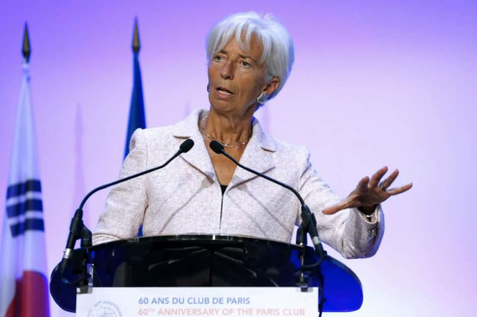 Christine Lagarde, directora del Fondo Monetario Internacional (FMI). /AFP