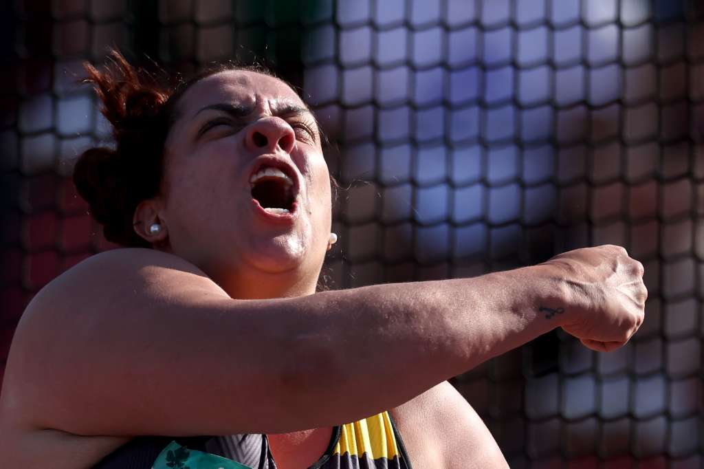 La paratleta Erica Castaño.