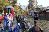 Grave accidente entre automóvil y Tren de la Sabana deja dos personas atrapadas