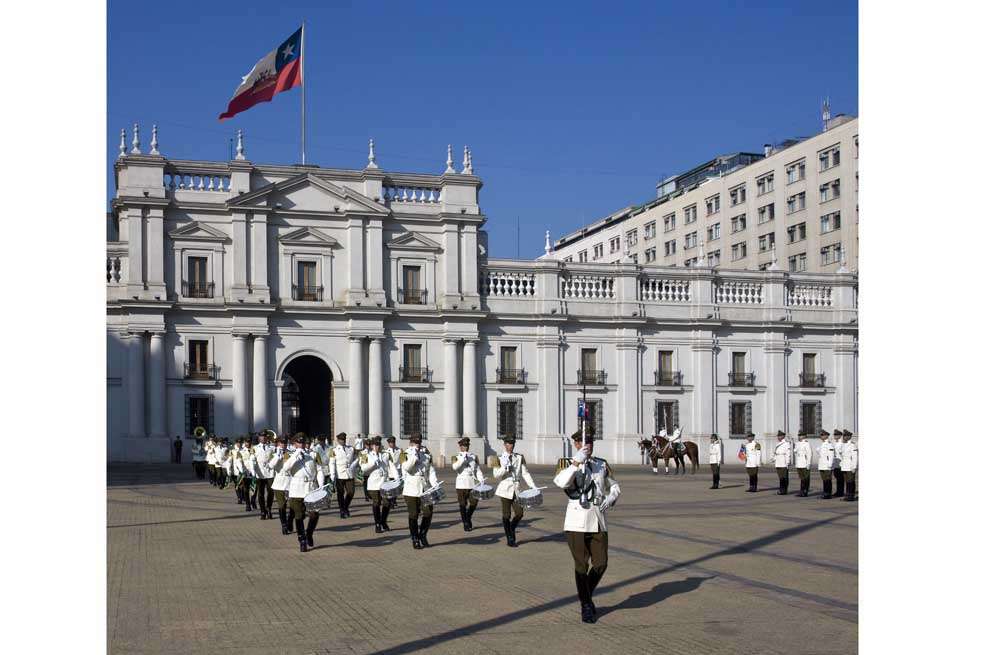 El Palacio de la Moneda fue el lugar en donde se concretó el golpe de Estado, el 11 de septiembre de 1973. / Fotos: 123rf