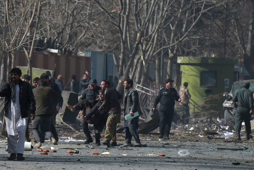 El nivel de alerta en Kabul es alto, sobre todo en el centro y en el barrio de las embajadas y de las instituciones extranjeras. / AFP