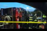 Grave accidente de colectivo en el barrio La Esmeralda, en Bogotá