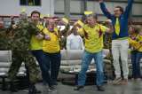 El Ejército colombiano se suma a la fiesta por el triunfo de la selección