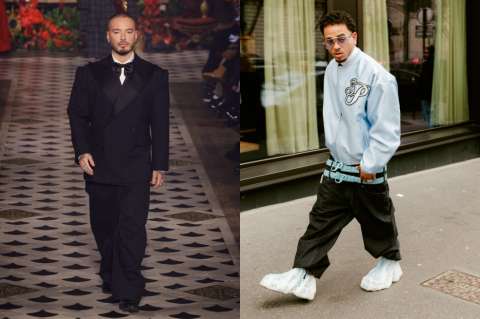 Moda y reggaetón: J Balvin y Ozuna en la Semana de la Moda Masculina de París