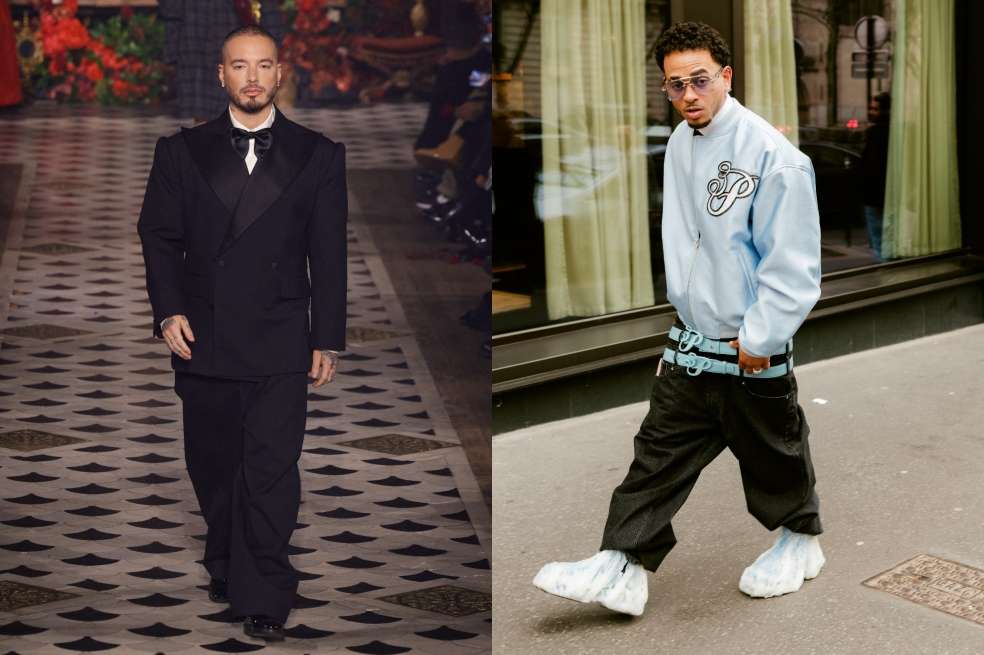 J Balvin y Ozuna en París. / Agencia AFP - Cortesía
