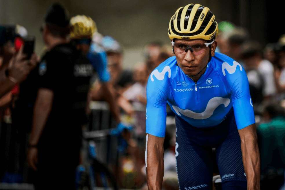 Nairo Quintana se despide esta temporada de la escuadra ibérica. / Foto: Movistar Team
