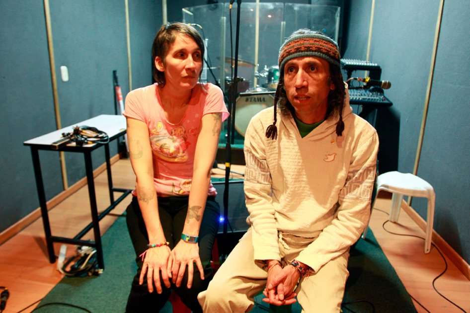 Andrea Echeverry y Héctor Buitrago.