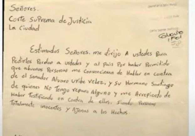 Carta Uribe
