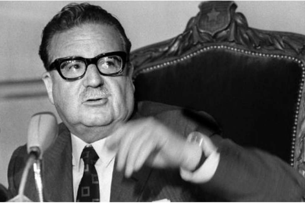 Salvador Allende murió en Santiago de Chile el 1 de septiembre de 1973. / AFP