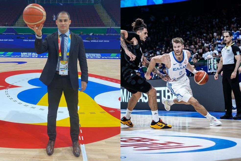 Carlos Vélez, en el Mundial de Baloncesto de Japón, Filipinas e Indonesia.