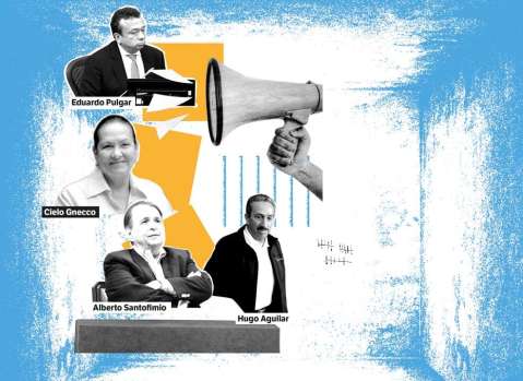Las sombras de políticos condenados y capturados que rodean las campañas regionales