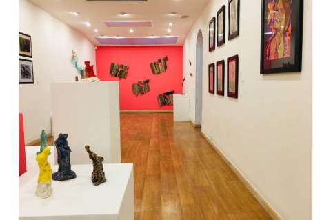 Plataforma para cinco artistas en condición de discapacidad