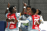 Fortaleza le ganó a Equidad en el último minuto y quedó a poco de la clasificación