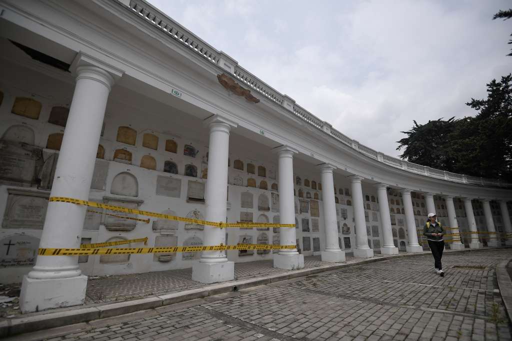 Restauración de este cementerio distrital de Bogotá.
