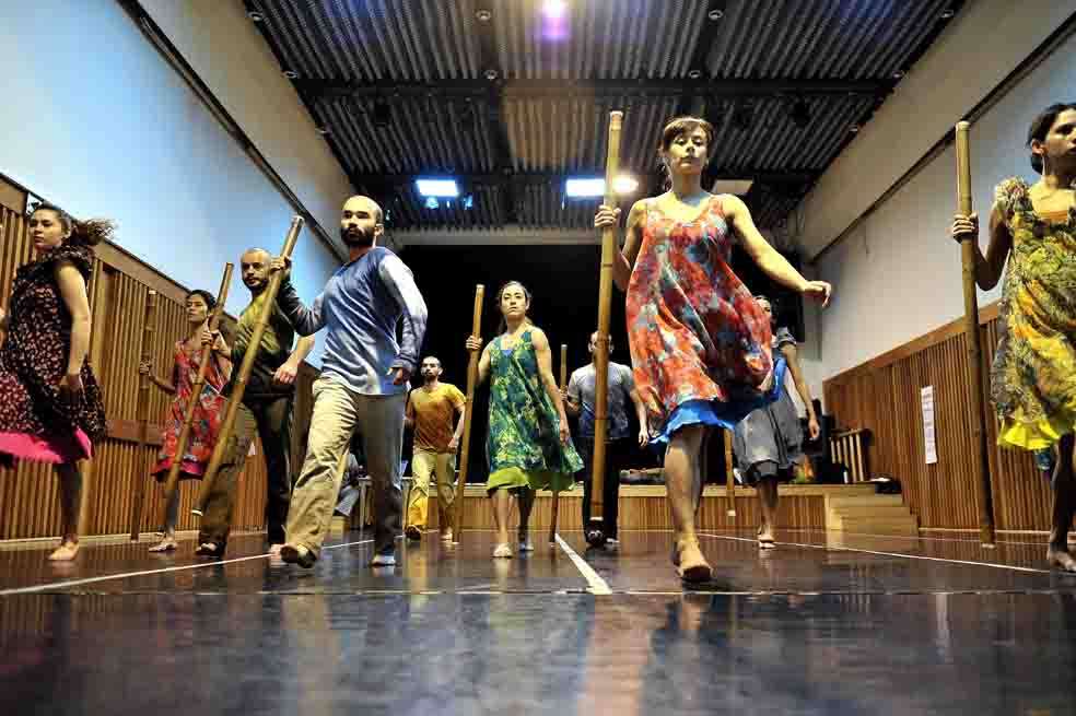 En ‘La esquina desplazada’ se mezcla la danza, con la música y el teatro. / Fotos: David Campuzano - El Espectador