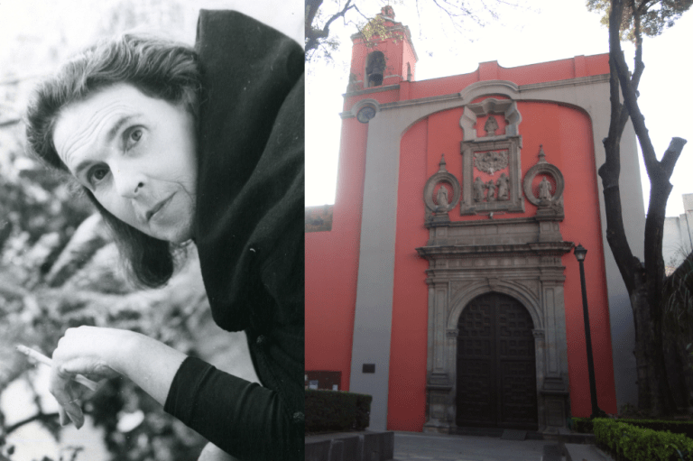 Roban escultura de Leonora Carrington en una iglesia de México: hay un detenido