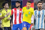 Partidos sexta fecha de las eliminatorias Conmebol: dónde ver en vivo y horarios