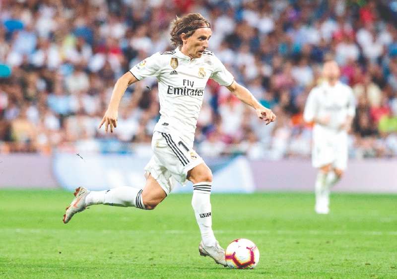 El croata Luka Modric, gran candidato al premio de mejor jugador de 2018. / EFE