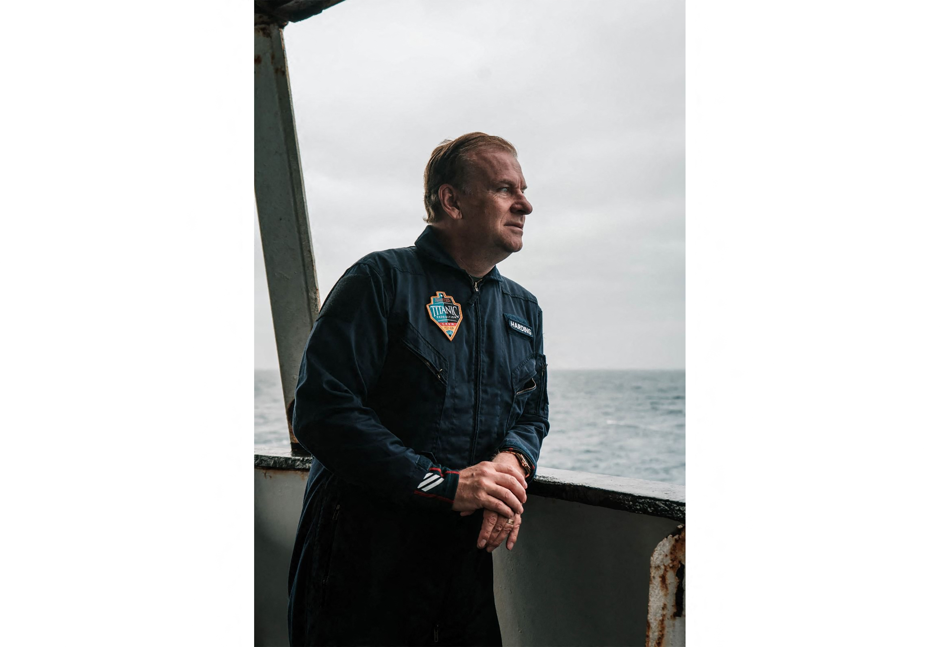 Hamish Harding antes del inicio de la RMS Titanic Expedition Mission, la expedición para observar los restos del Titanic en el Atlántico.