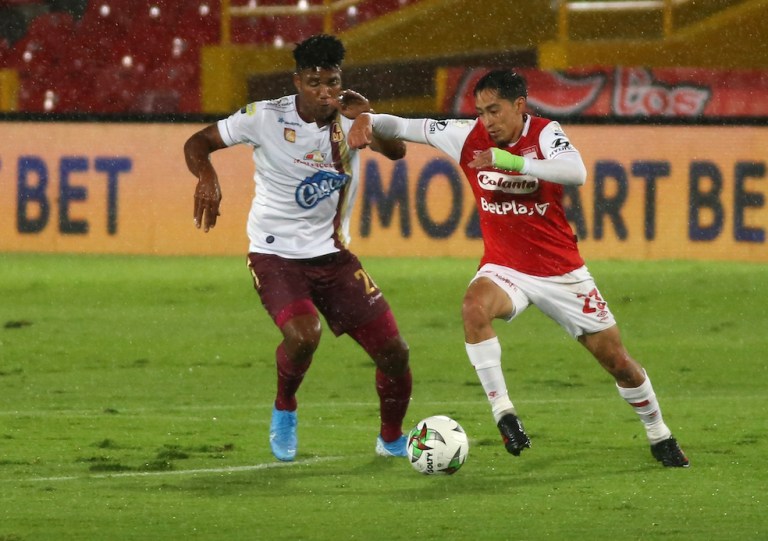 Santa Fe superó al Tolima y es líder de la Liga BetPlay
