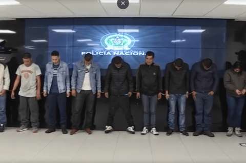 Capturan nueve personas que planeaban hurtar viviendas en Engativá