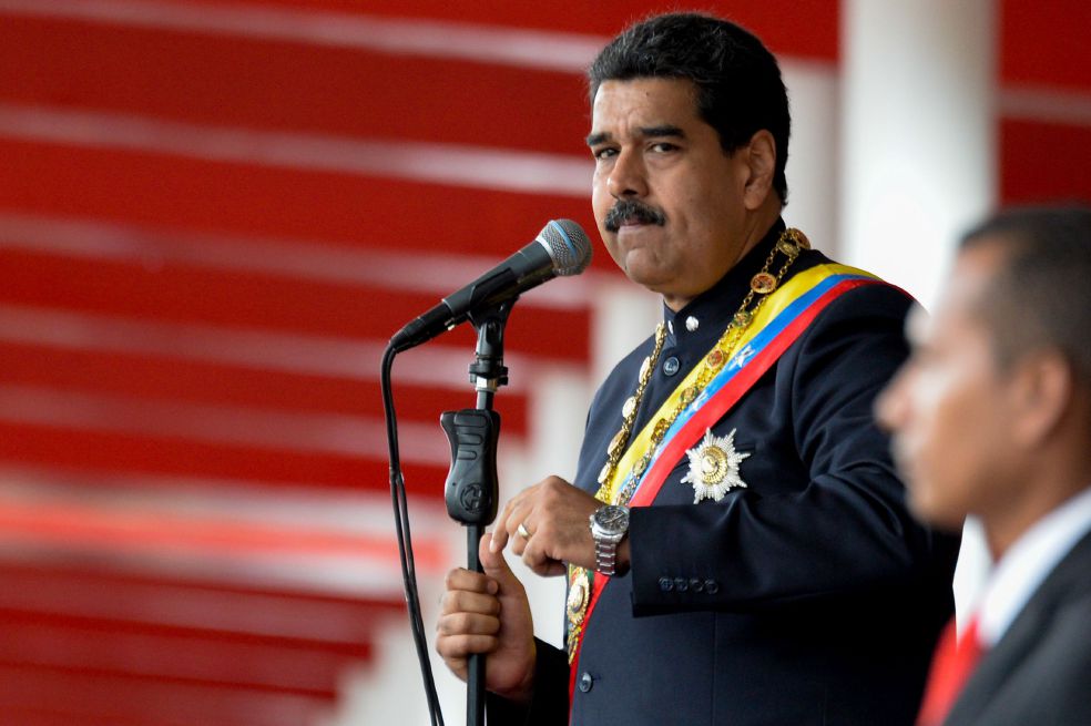 Nicolás Maduro, presidente de Venezuela. / AFP