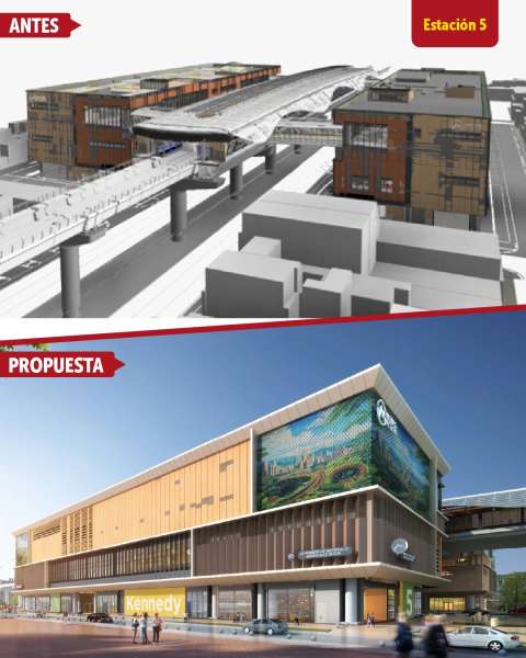 Metro de Bogotá renovará las fachadas de sus estaciones: así será el nuevo diseño