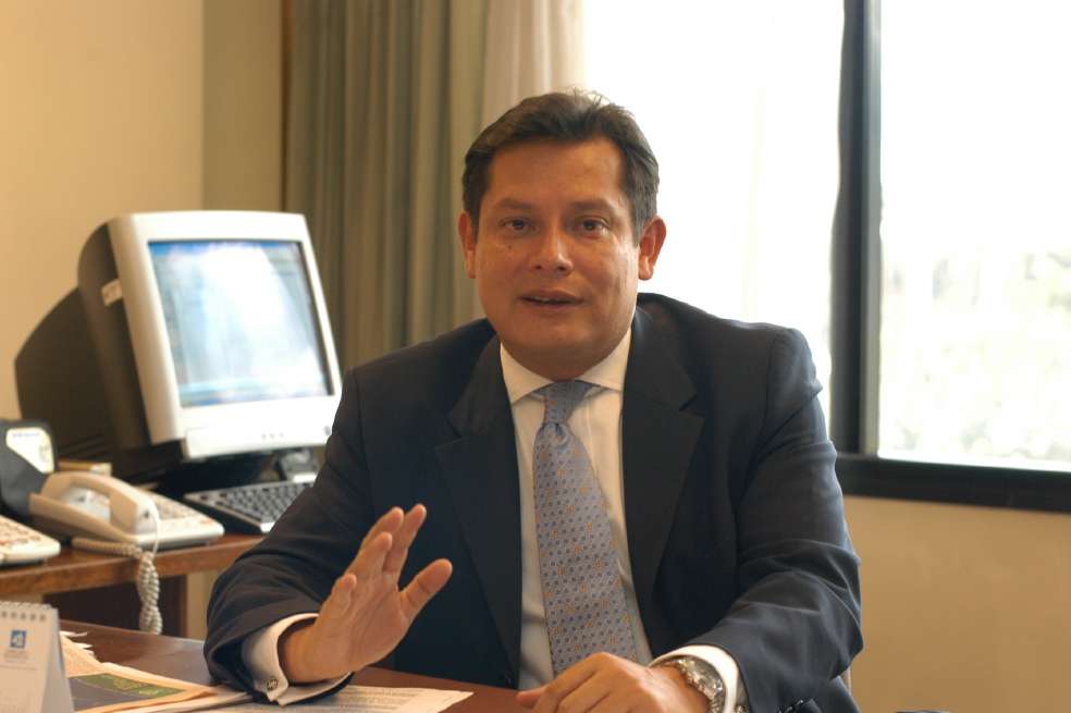 Clemente del Valle, presidente de la Financiera de Desarrollo Nacional. / Archivo