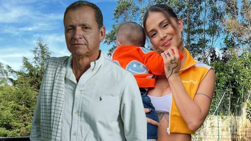 Papá de Greeicy Rendón se confesó sobre Kai ¿Cuándo mostrarán su cara sin taparla?