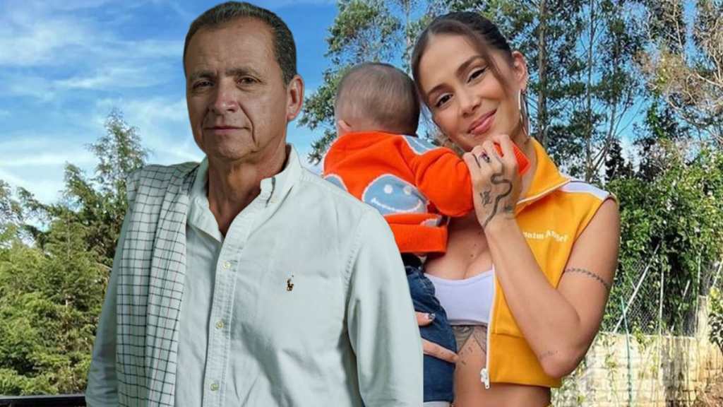 Papá de Greeicy Rendón se confesó sobre Kai ¿Cuándo mostrarán su cara sin taparla?