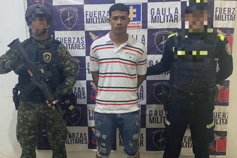 Él es alias “Yao” el jefe de sicarios de Los Pachenca capturado en La Guajira