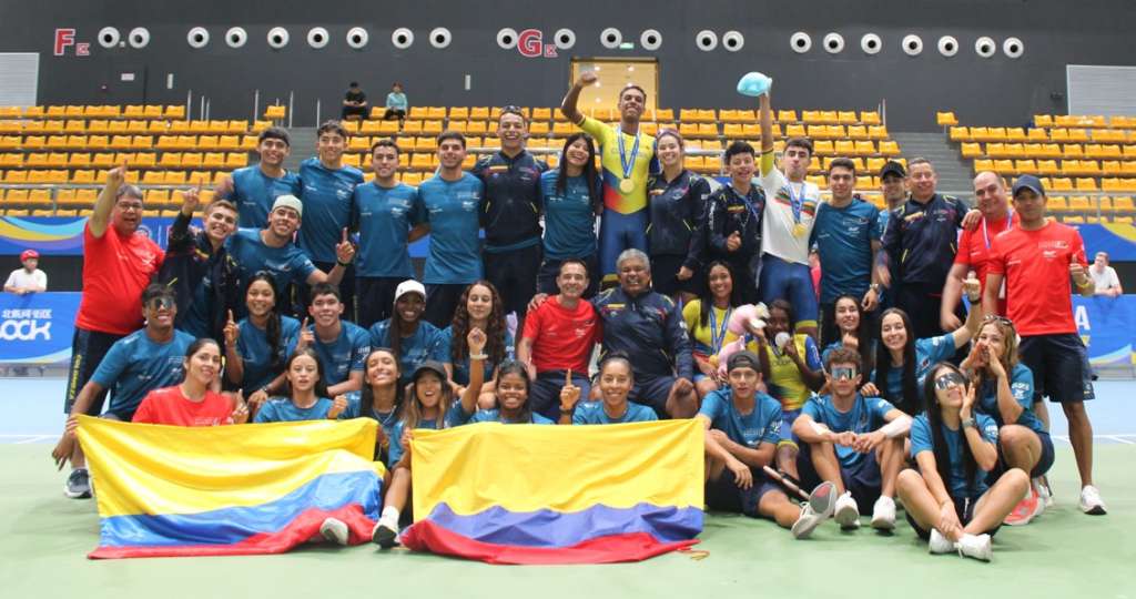 Selección de Colombia de Patinaje, campeona del mundo 2025.