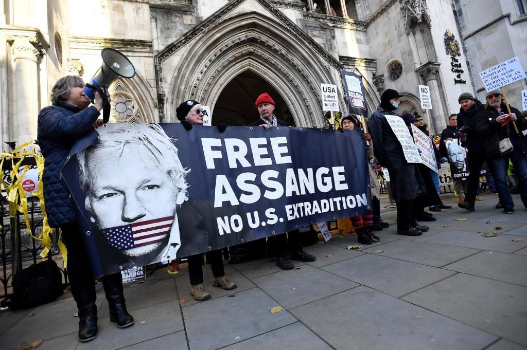 Protestas Assange