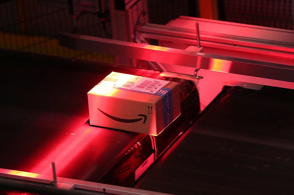 Centro de Amazon en Koblenz, Alemania. / Bloomberg