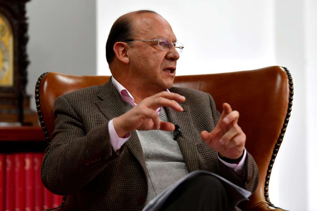 Ministro de Hacienda, Germán Ávila, en entrevista con El Espectador