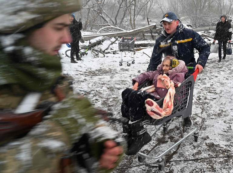 La guerra entre Rusia y Ucrania: las imágenes más impactantes en un año de ataques