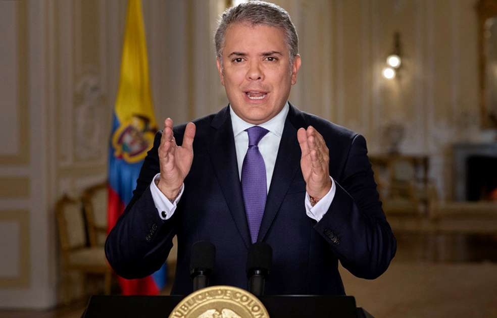 El presidente Iván Duque.