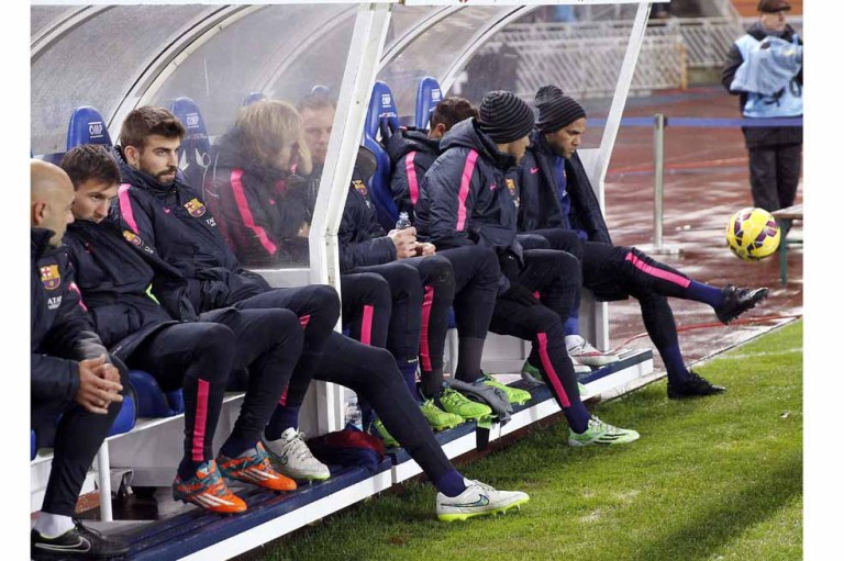 Ser suplente… (Fútbol paradójico)