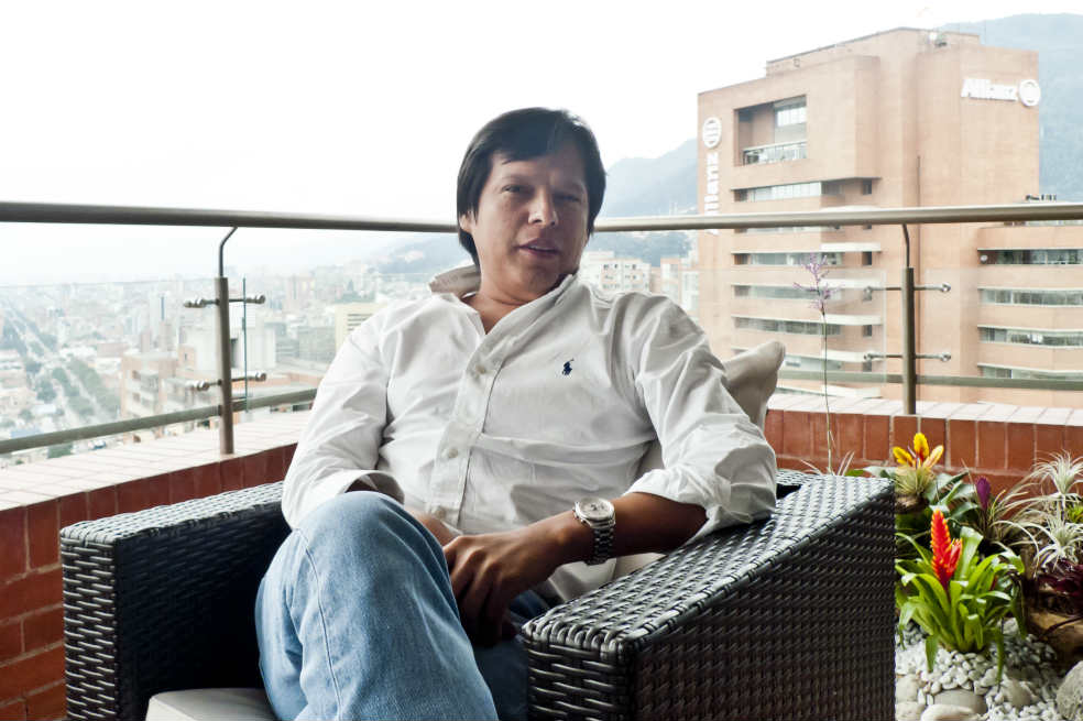 Óscar Rodríguez es de los pocos jóvenes de su departamento que fue a la universidad. / Cortesía
