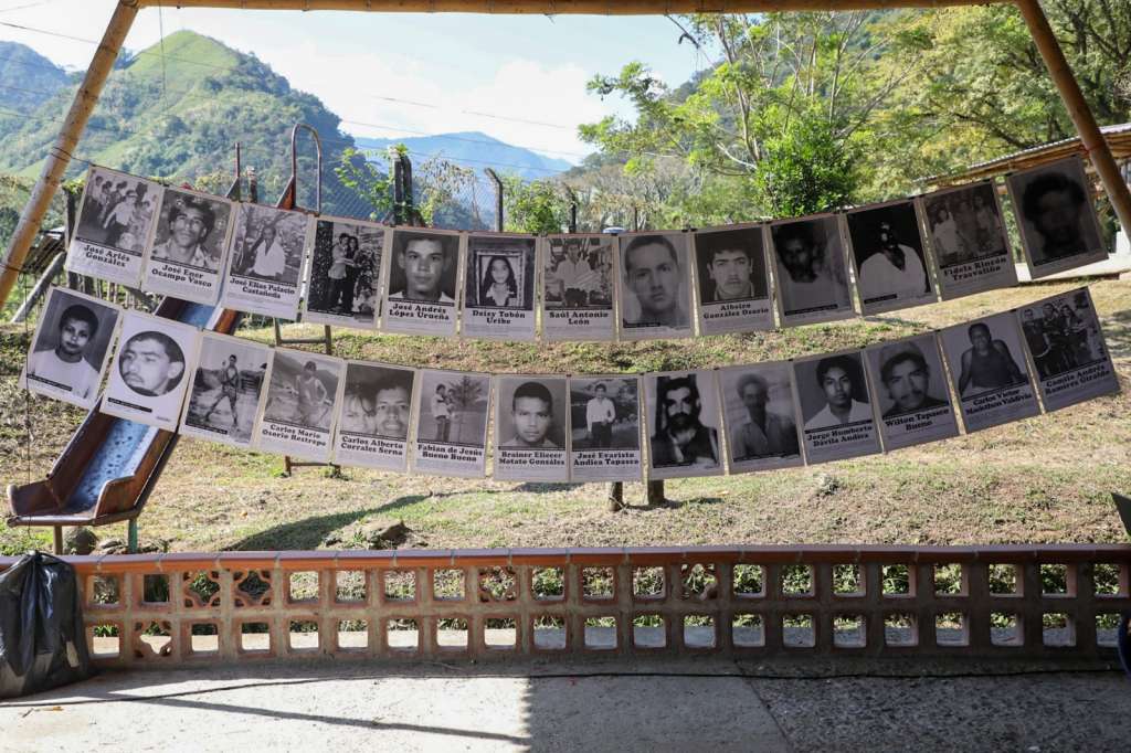 Algunos de los desaparecidos reportados por el resguardo indígena de San Lorenzo.