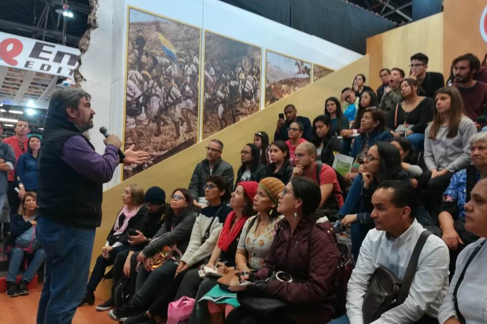 El escritor habló sobre la estupidez como un error común, aún entre los intelectuales. / El Espectador