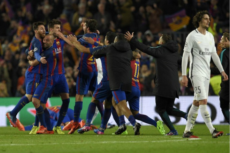 Barcelona logró agónica e histórica remontada y clasificó a cuartos de la Champions